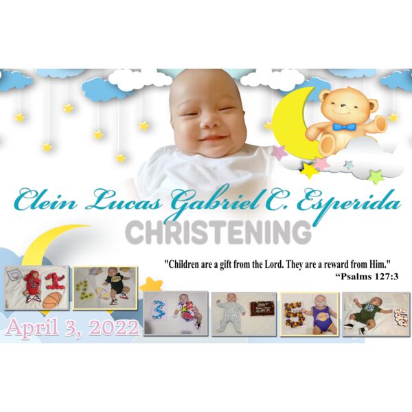 TCHR 8 - CHRISTENING TARPAULIN Thumbnail