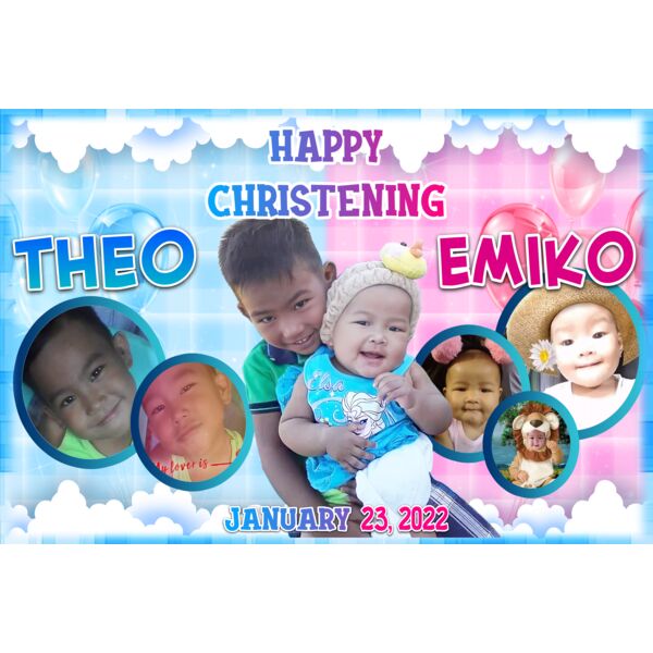 TCHR 11 - CHRISTENING TARPAULIN Thumbnail