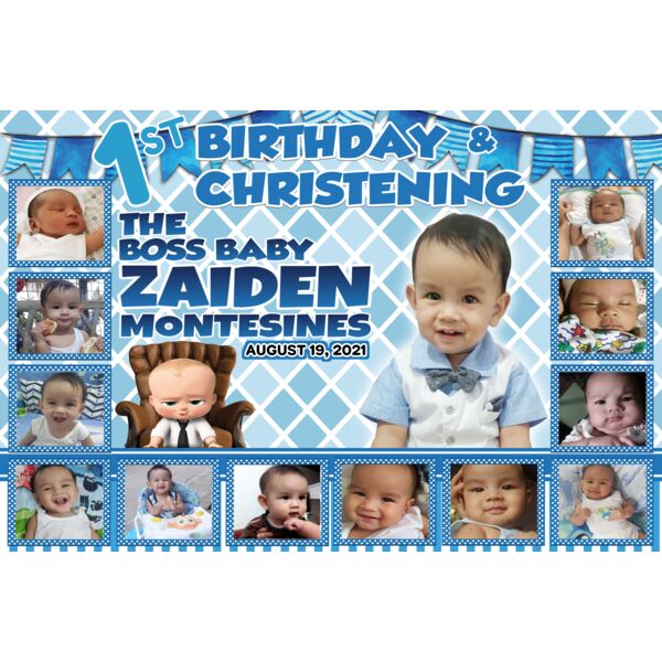 TCHR 12 - BIRTHDAY AND CHRISTENING TARPAULIN Thumbnail