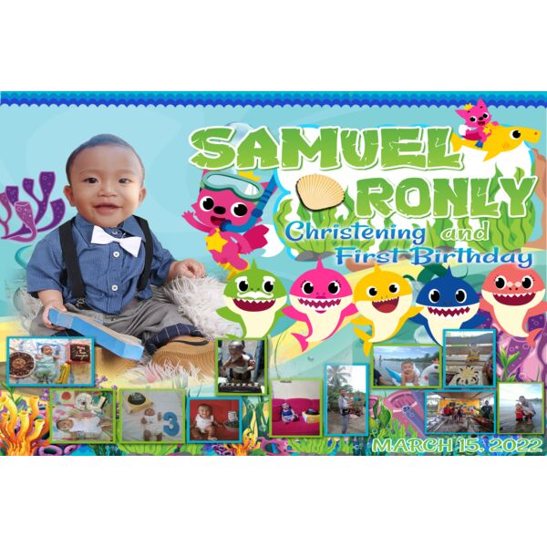 TCHR 3 - BIRTHDAY AND CHRISTENING TARPAULIN Thumbnail