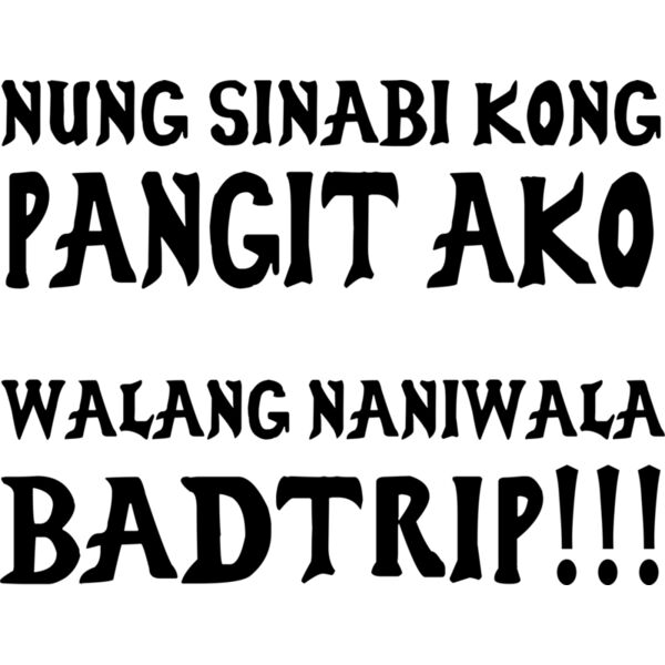 Nung sinabe kong pangit ako walang naniwala, BADTRIP!!!, Parody - LCA-2 Thumbnail