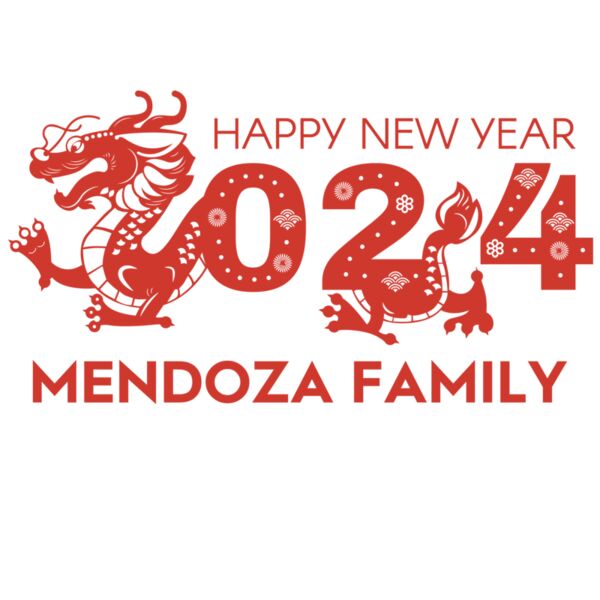 Year of the Dragon - New Year 2024, Changeable Color - NY24-5 Thumbnail