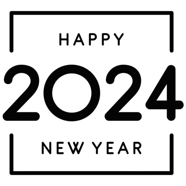 Happy New Year - New Year 2024, Changeable Color - SVS-2 Thumbnail