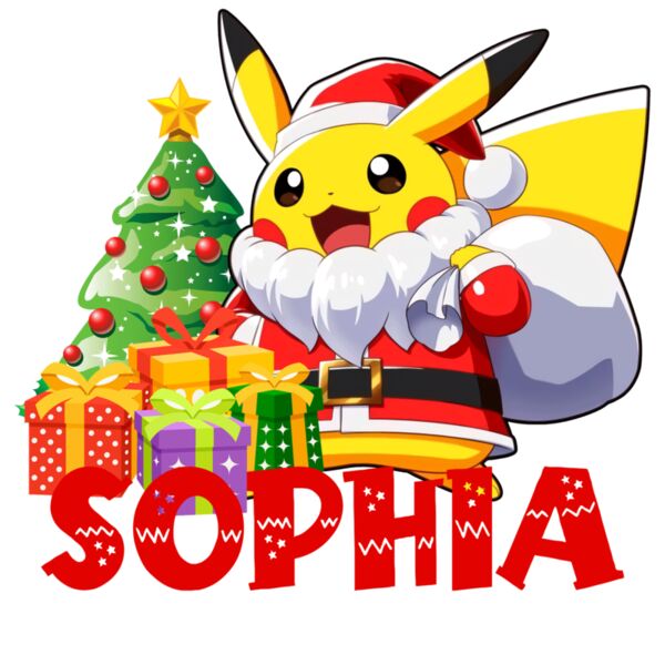 Pikachu Design, Kid Design, Christmas Design Thumbnail