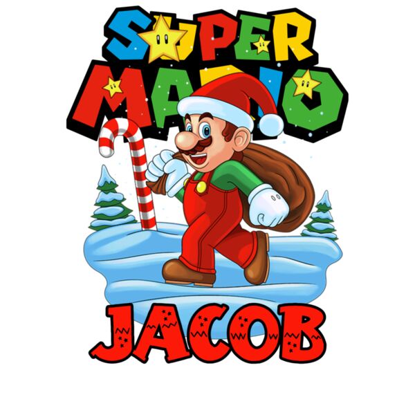 Super Mario Design, Kid Design, Christmas Design Thumbnail