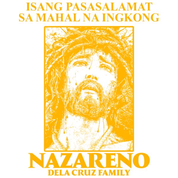 Isang pasasalamat sa mahal na ingkong, Nazareno with Family Name - naz24-8 Thumbnail
