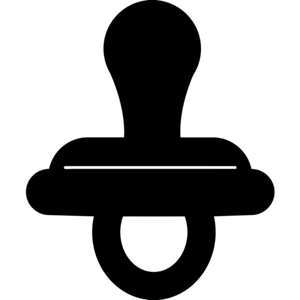 Pacifier Icon, Baby - BCA-008 Thumbnail