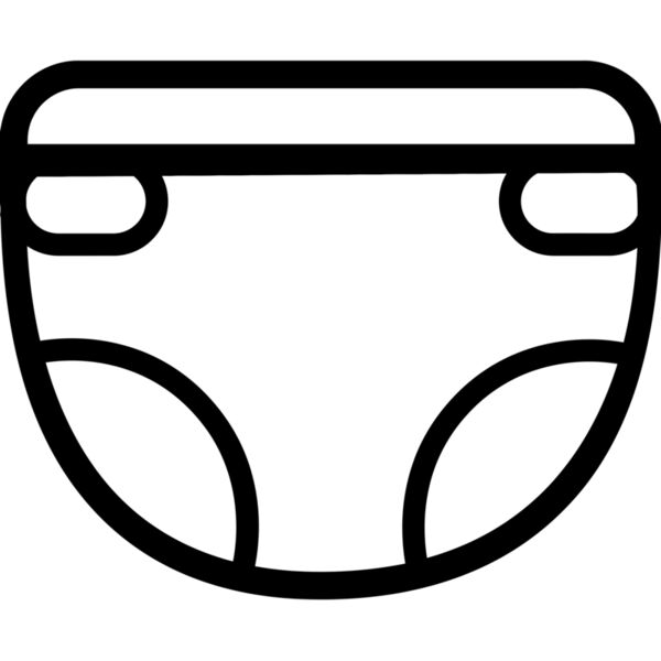 Baby Diaper Icon, Baby - BCA-013 Thumbnail