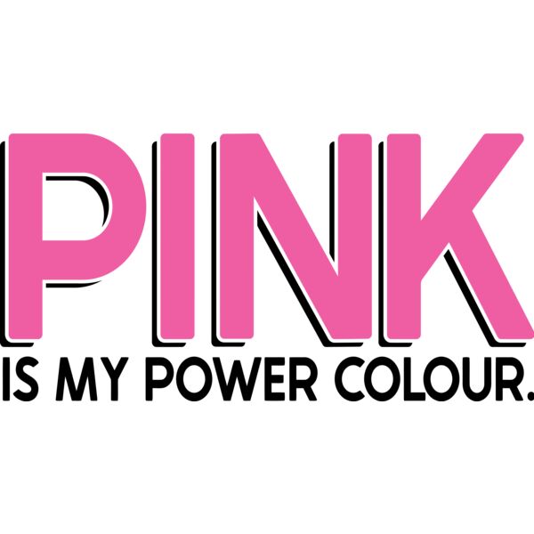 PINK is my power colour - BC-006 Thumbnail