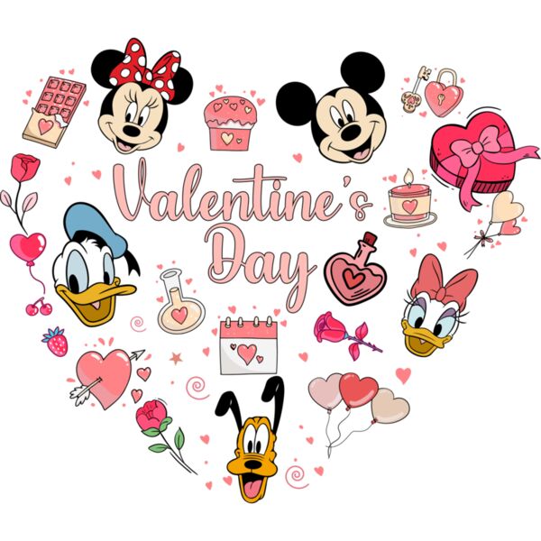 Valentine's Day Design, Disney - DD-001 Thumbnail