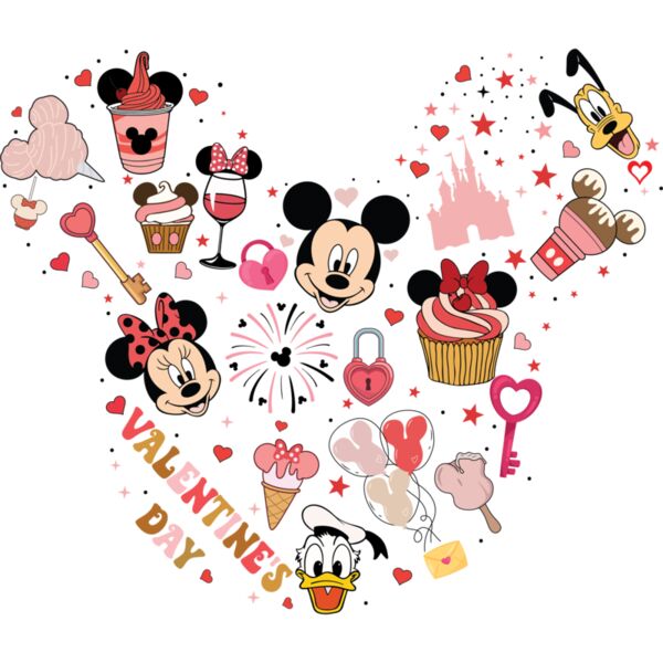 Valentine's Day, Disney - DD-003 Thumbnail
