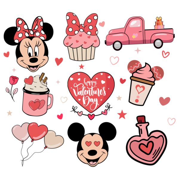 Happy Valentine's Day, Disney - DD-004 Thumbnail