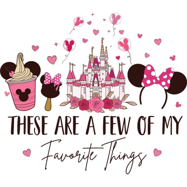 These are a few of my favority things, Disney - DD-005 Thumbnail