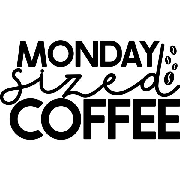 Monday sized Coffee - COF-012 Thumbnail