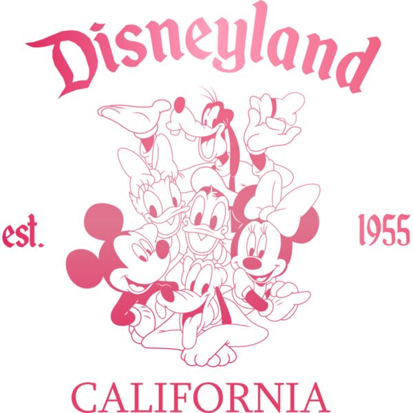 Disneylan est. 1955 CALIFORNIA, Disney - MFE-001 Thumbnail