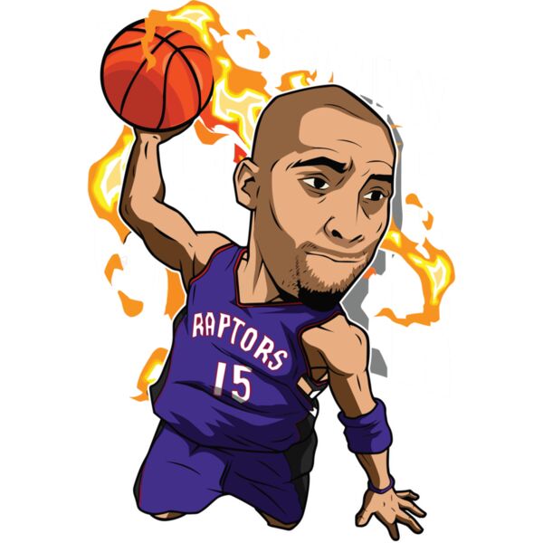 Vince Carter "VINSANITY", NBA - NCP-003 Thumbnail