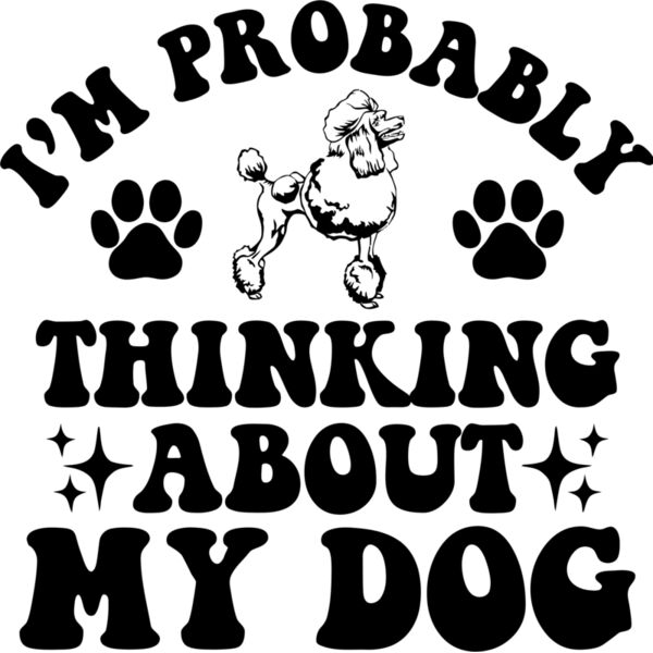 012-POODLE, DOG LOVER Thumbnail