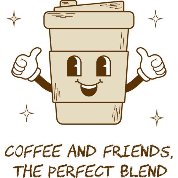 Coffee and Friends. The Perfect Blend, Coffee Lover - PCC-011 Thumbnail