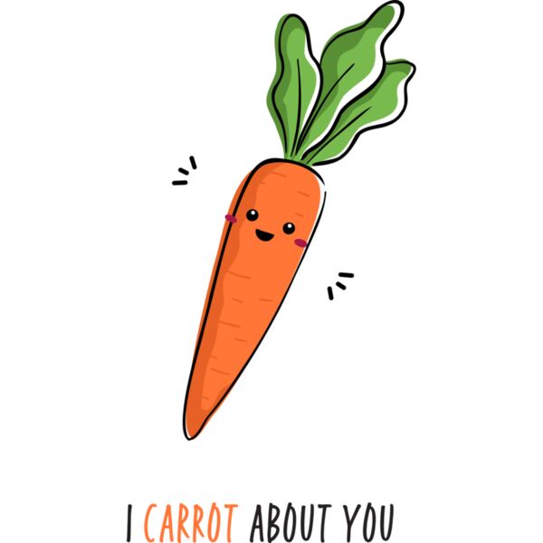 I carrot about you, Carrot, Vegetable - PVC-001 Thumbnail