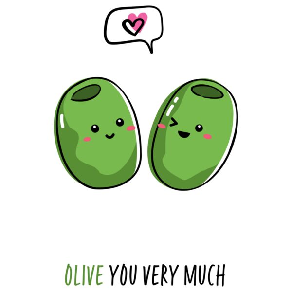 Olive you very much, Olive, Vegetable - PVC-003 Thumbnail