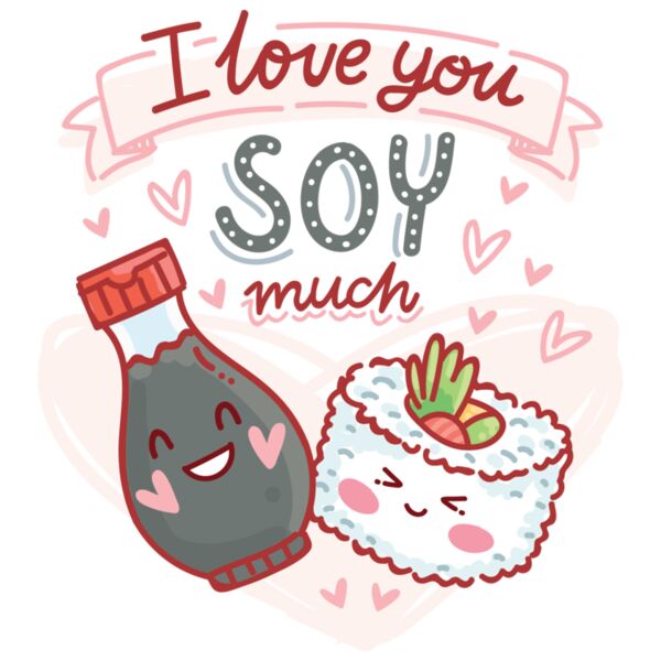 I love you SOY much, Vegetable - PVC-018 Thumbnail