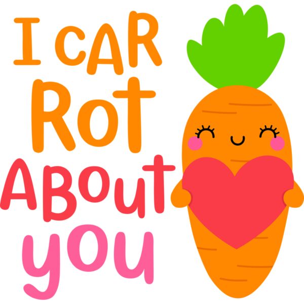 I Carrot about you, Carrot, Vegetable - PVC-025 Thumbnail