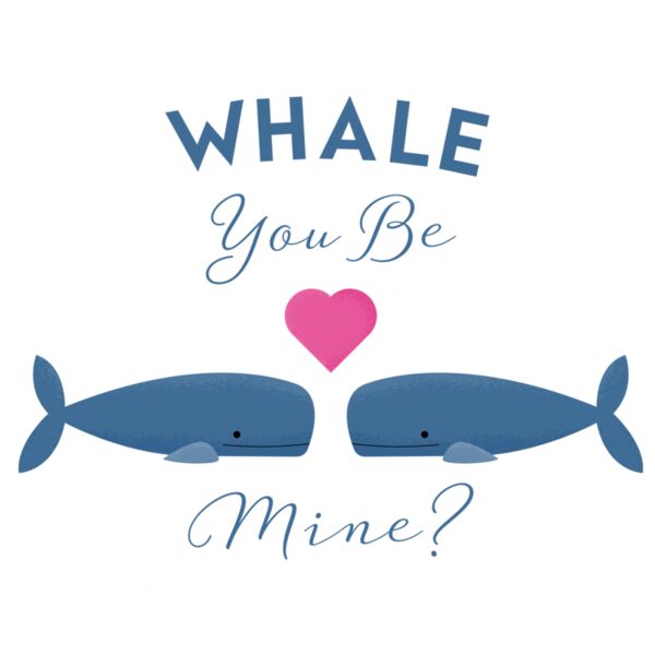 WHALE you be mine ?, Cute Animal - PNM-003 Thumbnail
