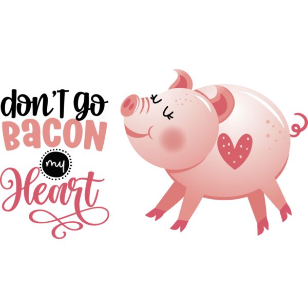 don't go BACON my Heart, Cute Animal - PNM-015 Thumbnail