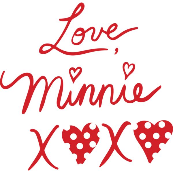 Love Minnie XOXO - SM-002 Thumbnail