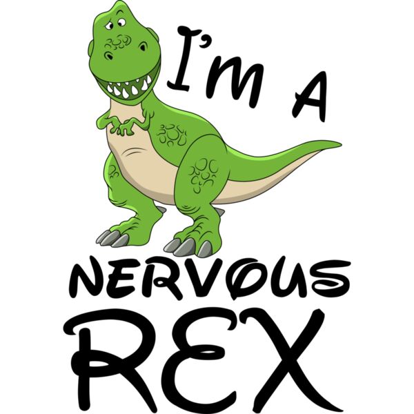 Rex Dinosaur, I'm a nervouse REX - TSC-003 Thumbnail