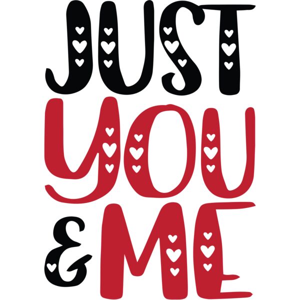 JUST YOU & ME, Valentines - VC-001 Thumbnail