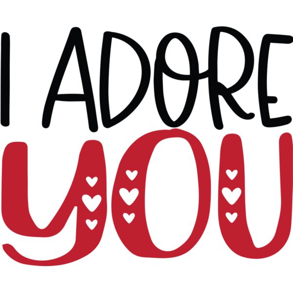 I ADORE YOU, Valentines - VL-008 Thumbnail