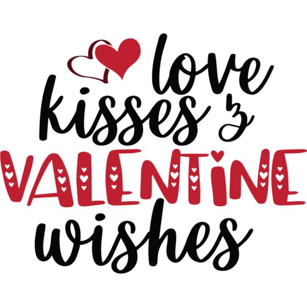 love kisses & Valentine wishes, Valentines - VL-017 Thumbnail