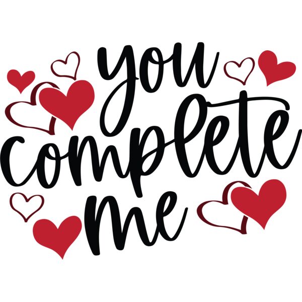 you complete me, Valentines - VL-021 Thumbnail