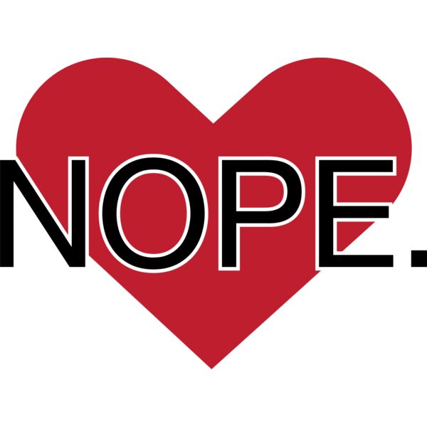 NOPE, Anti Valentine - AV-025 Thumbnail