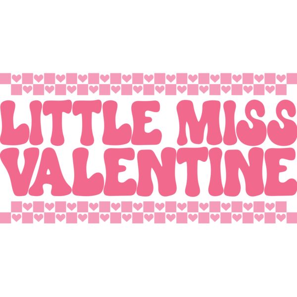Little Miss Valentine, Kids Valentine - KV-006 Thumbnail