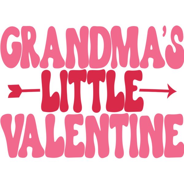Grandma's Little Valentine, Kids Valentine - KV-012 Thumbnail