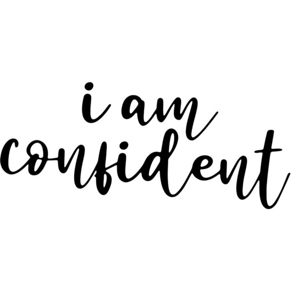 i am confident, Affirmation - AFF-006 Thumbnail