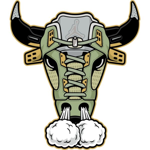 Bull with Shoe Design, Casual - ACC-004 Thumbnail