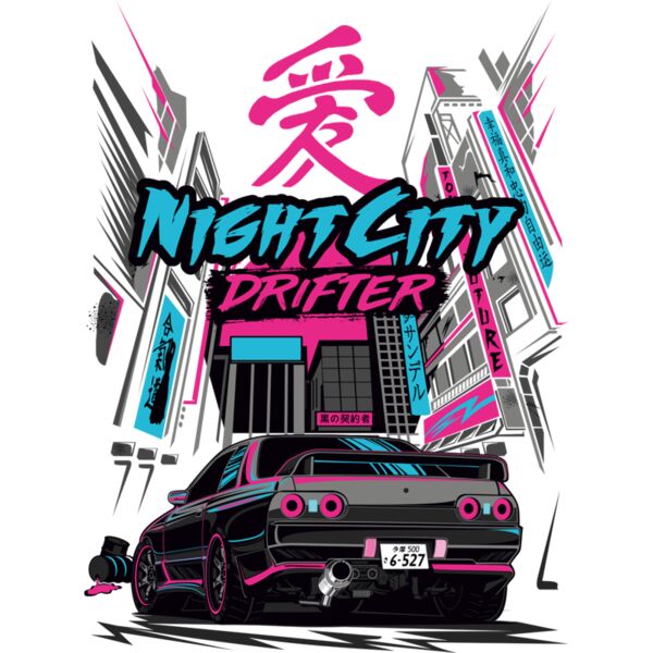 Night City DRIFTER, Cars - CD-001 Thumbnail
