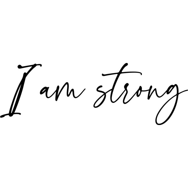 I am strong - CSC-010B Thumbnail