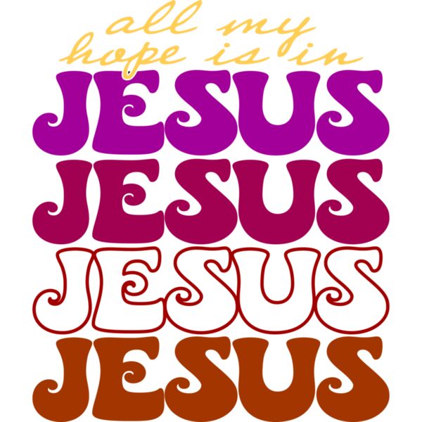 all my hope is in JESUS - CHR-013 Thumbnail