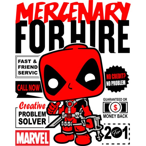 mercenary deadpool - FC-003 Thumbnail