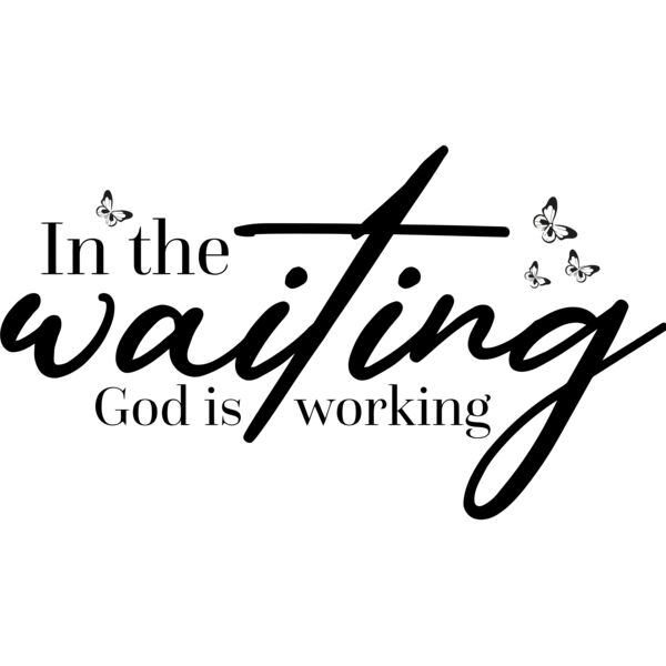 In the waiting God is working - IV3-001 Thumbnail