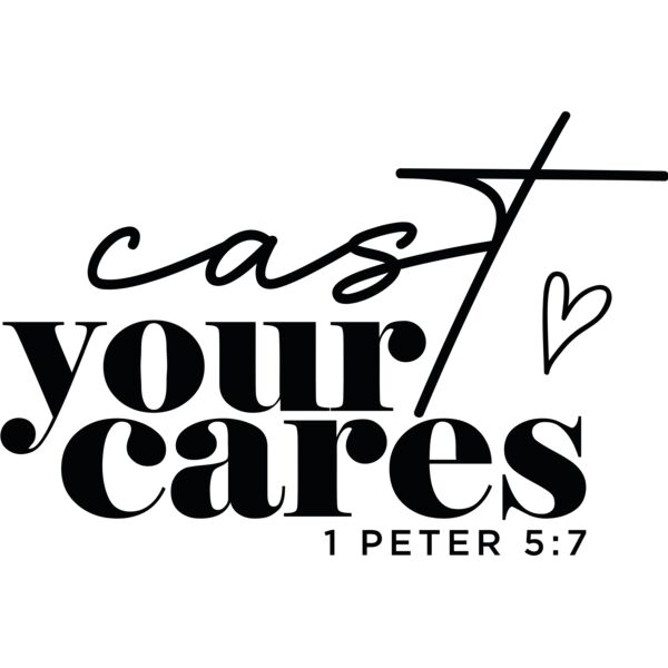 cast your cares 1 PETER 5:7 - IV3-021 Thumbnail