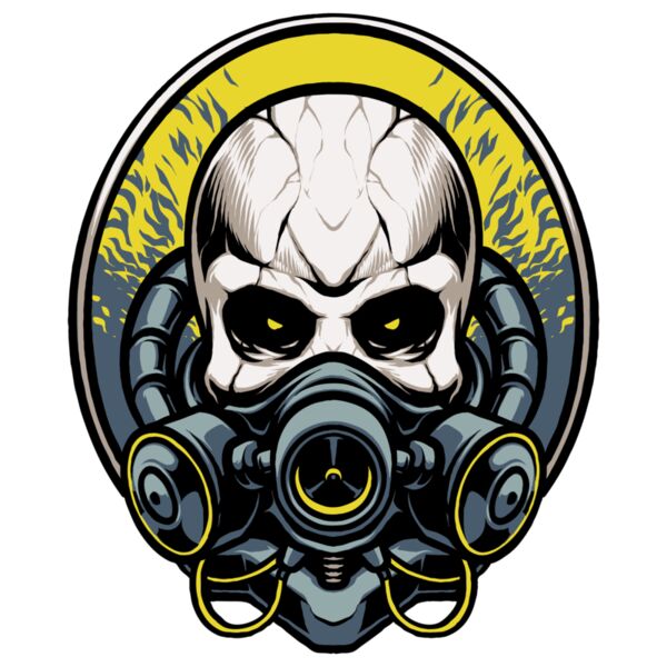 Biohazard Mask Skull - SWC-006 Thumbnail