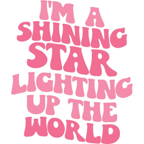 Im a shining star lighting up the world, Girl Power - GP2-004  Thumbnail