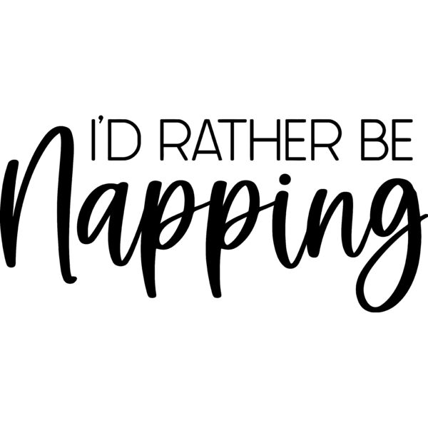 I'd rather be napping, Introvert - INT-003  Thumbnail