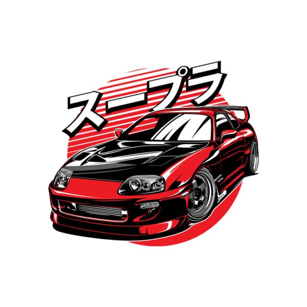 RED JAPANESE CAR - SCD-10 Thumbnail