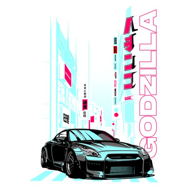 GODZILLA JAPANESE CAR - SCD-12 Thumbnail